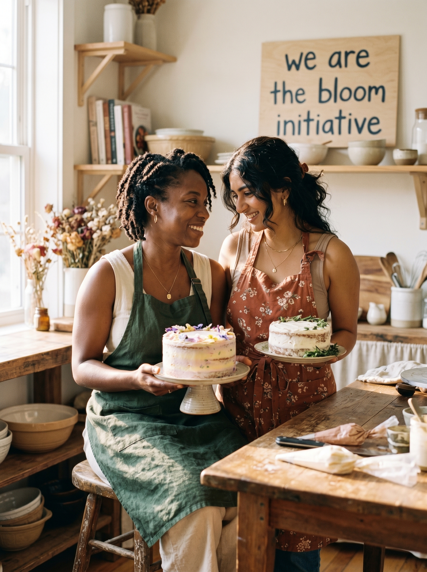 Bake & Bloom creative session